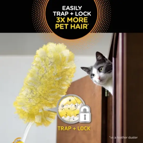 Swiffer Dusters, Pet Heavy Duty Refills with Febreze Odor Defense - Unscented - 11ct image {4}