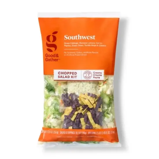 Southwest Chopped Salad Kit - 12.6oz - Good & Gather&trade; image {7}