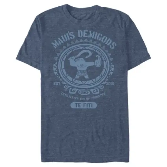 Men's Moana Maui's Demigods Crest T-Shirt image {3}