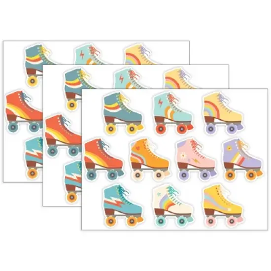 Teacher Created Resources&reg; Roller Disco Skates Accents, 30 Per Pack, 3 Packs image {3}