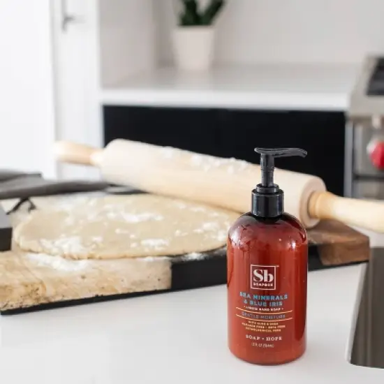 SoapBox Sea Minerals & Blue Iris Gentle Moisture Liquid Hand Soap - 12 fl oz/3pk image {3}