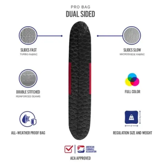 Gameday Athens Synergy Pro Black Cornhole Bags (Set of 4) image {2}