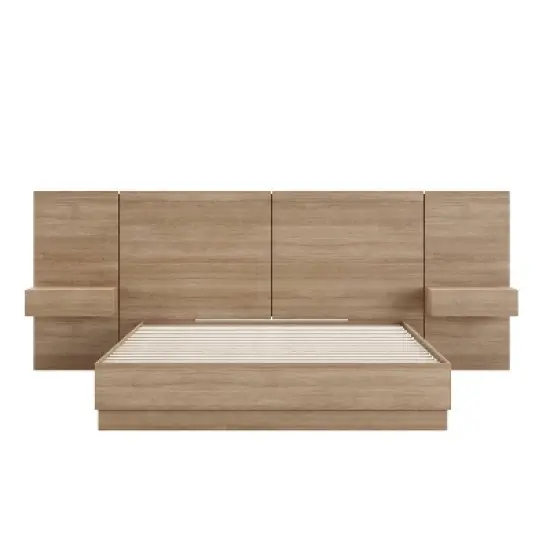 Nexera 4pc Queen Milano Bedroom Set image {6}