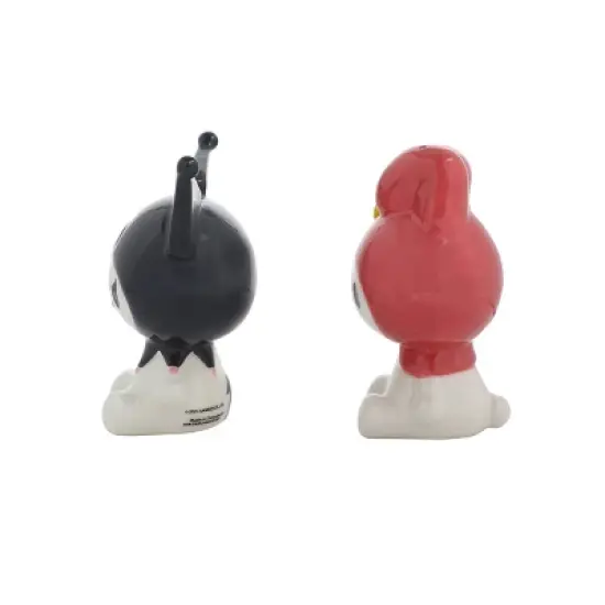 My Melody & Kuromi Sculpted Ceramic Salt & Pepper Shakers image {3}