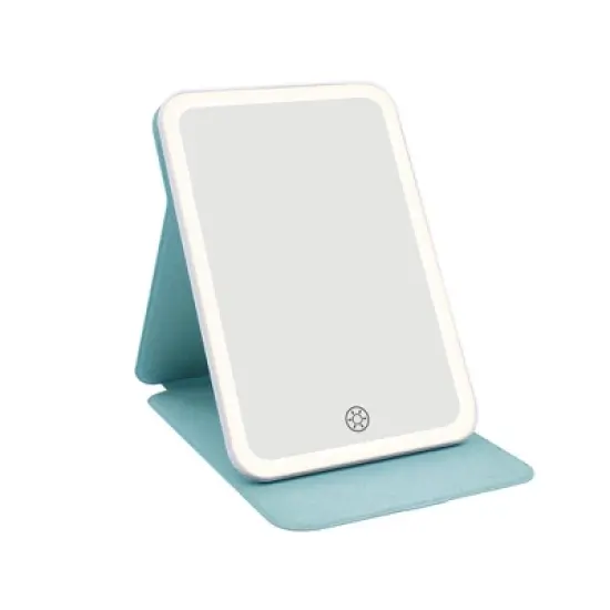 Impressions Vanity Touch Tablet Mini Tri-Tone LED Makeup Mirror image {10}