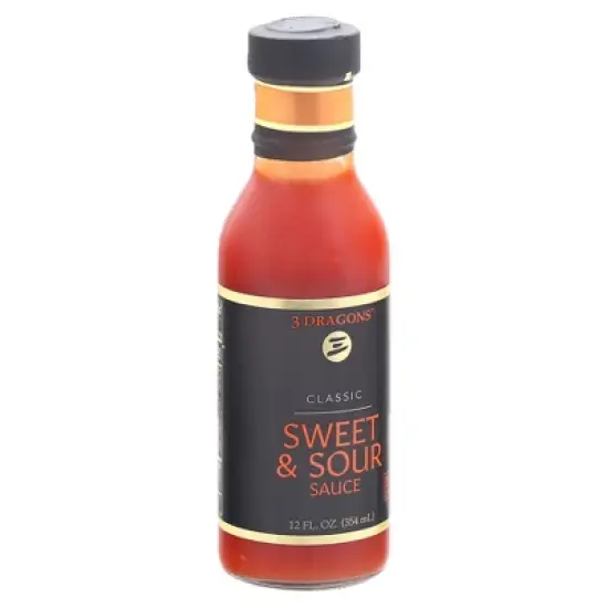 3 Dragons Classic Sweet and Sour Sauce - Case of 6 - 12 fl oz image {4}