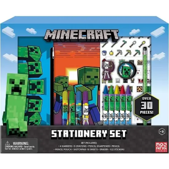 Minecraft Kids Stationery Set | School & Craft Supplies with Pencil Case image {5}