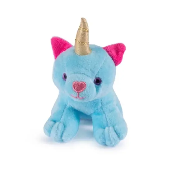 Plush Creations Stuffed Mommy Kitty Unicorn with 3 Kittens in her Tummy image {3}