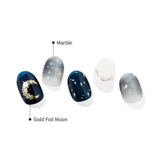 Ohora Gel Nail Gem Line - Moon Light - 30ct image {3}
