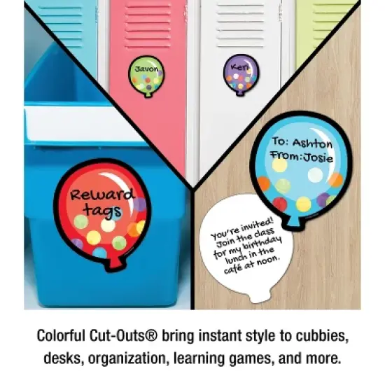 Carson Dellosa Education Balloons Cutouts (36 cut-outs) image {4}