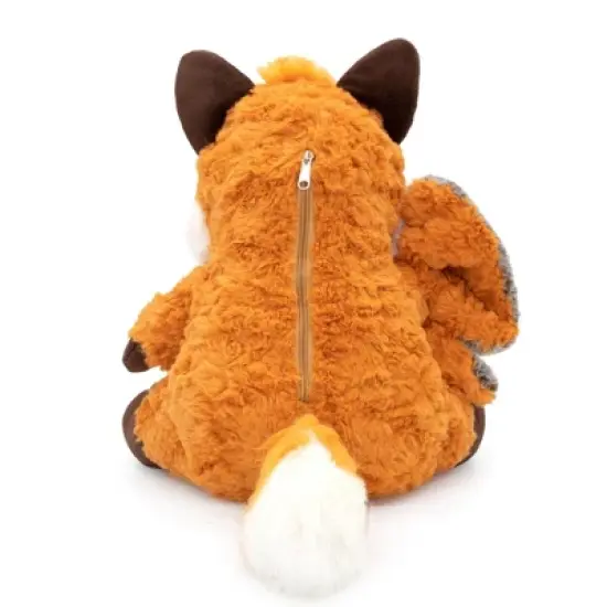 Plushible Blankie Besties 2-in-1 Plush and Blanket Farley the Fox image {1}