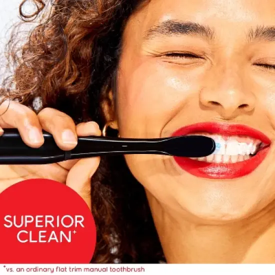 Colgate Optic White Pro Series Sonic Battery Powered Toothbrush - Black image {3}