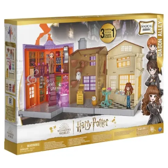 Wizarding World Harry Potter Magical Minis 3-in-1 Diagon Alley Playset image {9}