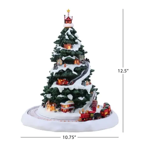 Mr. Christmas Animated LED Winter Wonderland Christmas Eve Express Musical Christmas Decoration image {2}