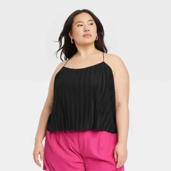 Women's Plisse Cami - A New Day&trade; image {6}