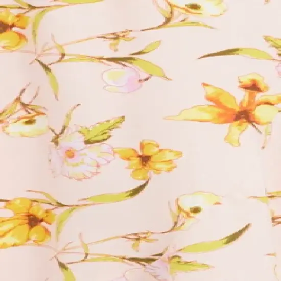 June + Vie by Roaman's Women&rsquo;s Plus Size Cold-Shoulder Faux-Wrap Maxi Dress image {2}