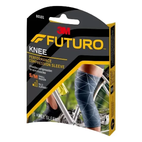 FUTURO Performance Compression Knee Sleeve image {1}