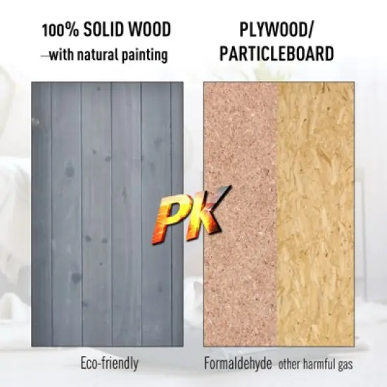 PawHut 43"H Wooden Cat House Feral Cat Shelter Outdoor Kitten Condo 3-Floor Pet Habitat with Asphalt Roof, Escape Doors, Inside Stairs, gray and White image {6}