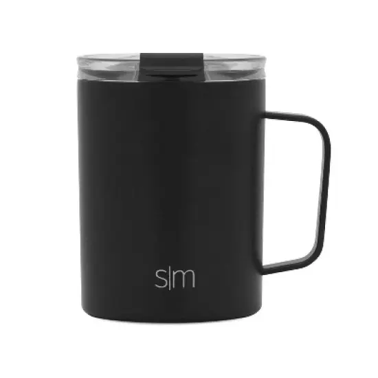Simple Modern 12oz Stainless Steel Scout Mug with Clear Flip Lid image {4}
