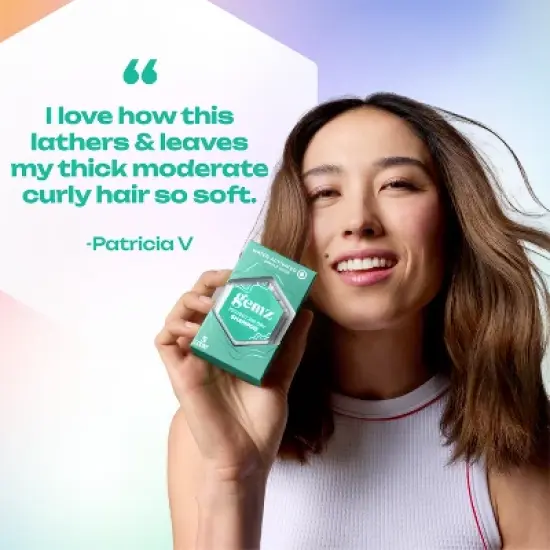 gemz Restore Shampoo, Perfect Air Dry, Color Safe - 5ct/0.3oz image {5}