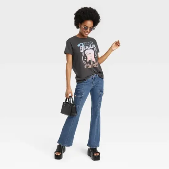 Women's Fender Guitar Short Sleeve Graphic T-Shirt - Black image {2}