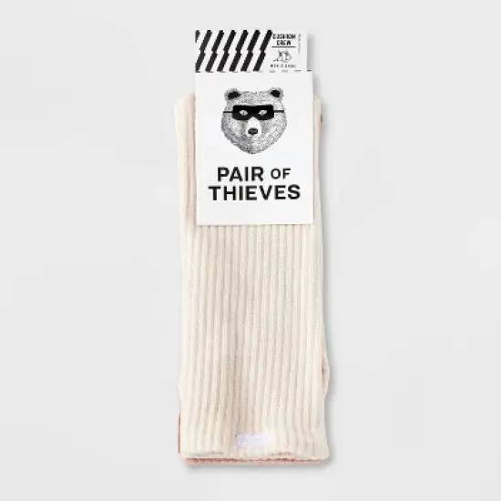 Pair of Thieves Men's Neutral Crew Socks 3pk - 6-12 image {1}
