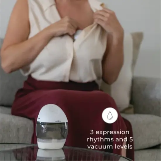 Spectra Premier Wearable Electric Breast Pump - Light Gray image {8}
