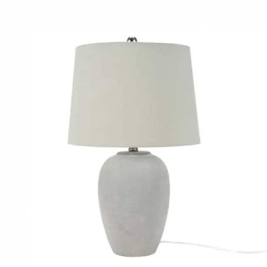 23" Farmhouse Ceramic Urn Pot Table Lamp - Nourison image {9}