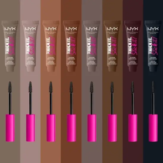 NYX Professional Makeup Thick It Stick It Brow Gel Mascara - 0.03 fl oz image {5}