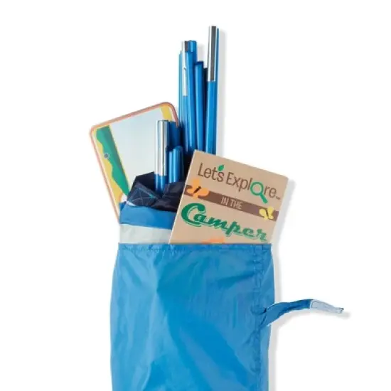 Melissa & Doug Let's Explore Camper Tent Play Set image {8}