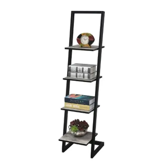 56" Designs2Go 4 Tier Ladder Bookshelf - Breighton Home image {2}