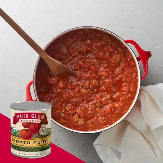 Muir Glen Organic Gluten Free Tomato Puree - 28oz image {2}