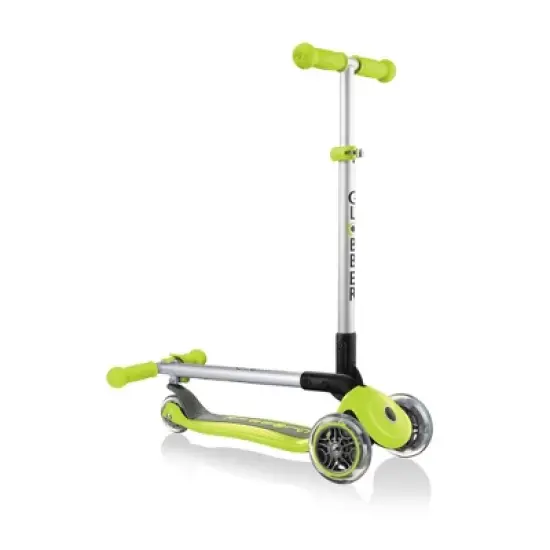 Globber Primo Foldable Scooter - Lime Green image {2}