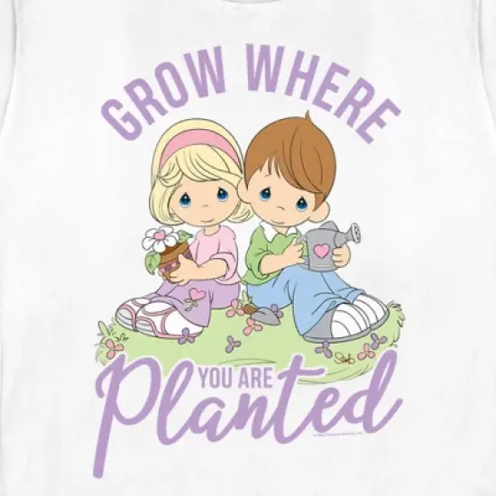 Women's Precious Moments Grow Where Planted T-Shirt image {1}