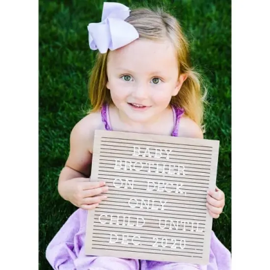 Pearhead Wooden Letterboard image {3}