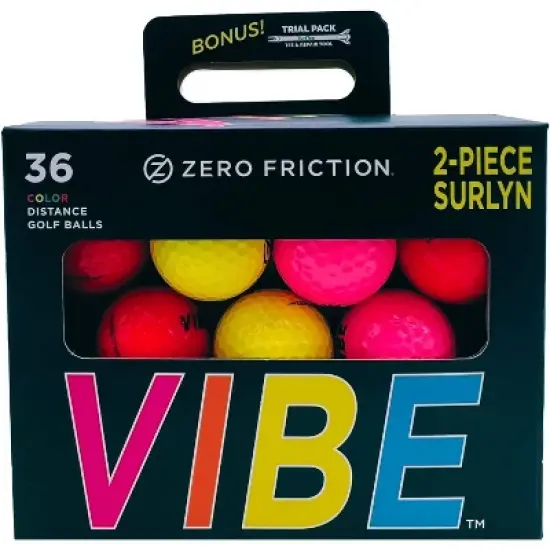 Zero Friction Golf Balls 36pk - Neon image {7}