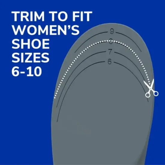 Dr. Scholl's Stability Support Insoles - Women's Shoe Size 6-10 - 1 Pair image {9}