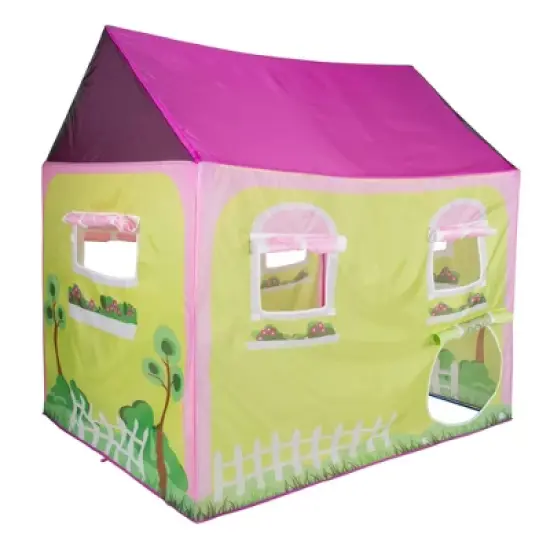 Pacific Play Tents Cottage House Kids Play Tent 58" x 48" image {4}