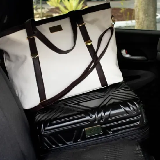 Badgley Mischka Anna Travel Weekender Tote XL image {9}