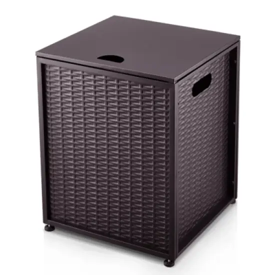 Garvee Propane Tank Cover Table Outdoor for 20Lbs Propane Tank, Outdoor Gas Tank Table with Storage Sides, Functional Table & Cover for Gas Fire Pit image {7}