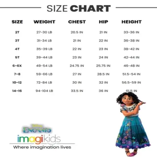 Disney Encanto Mirabel Girls Tank Top and Tulle Skirt Toddler to Big Kid image {6}