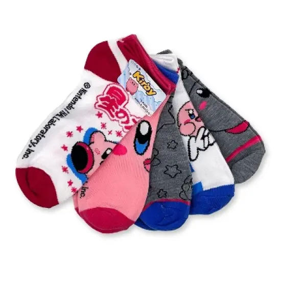 Kirby 5pk Ankle Socks image {1}