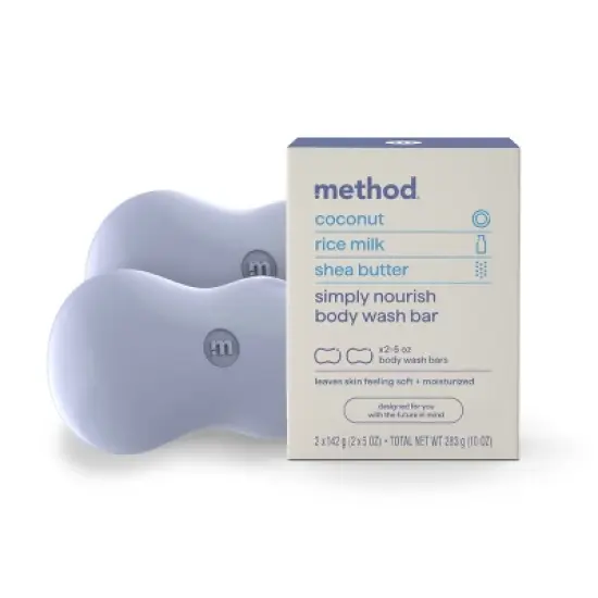 Method Bar Soap - Simply Nourish - 2pk - 5oz each image {8}