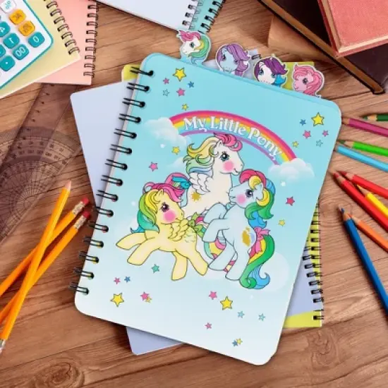 Inkology, LLC My Little Pony Trio 4-Tab Spiral Notebook With 160 Dotted Sheets | 6 x 9 Inches image {7}