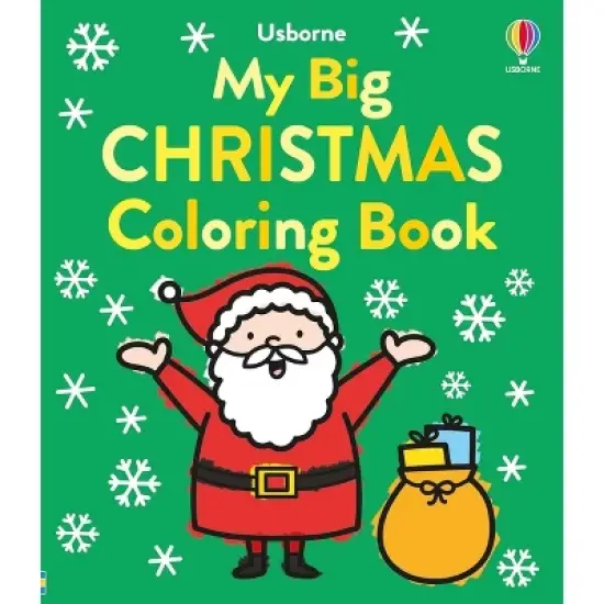 My Big Christmas Coloring Book - (My Big Coloring) by  Alice James (Paperback) image {1}
