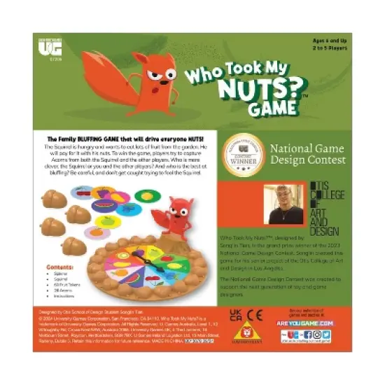 University Games Who Took My NUTS? Board Game image {2}