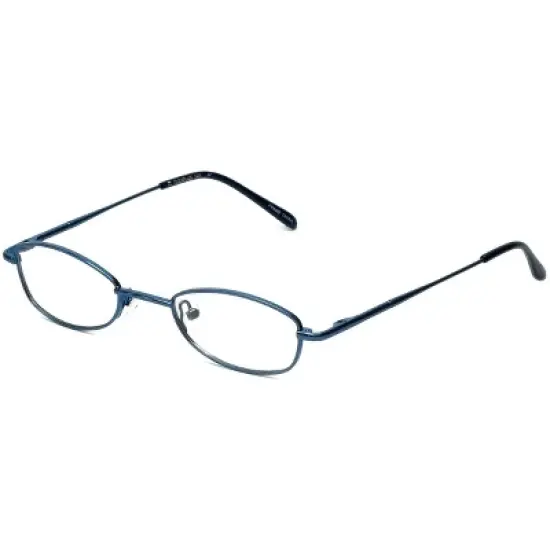 Flex Plus by Vivid FP-10 Designer Blue Light FIlter Reading Glasses in Blue 45mm +1.50 | Ladies | Oval Shape | Small Fit image {5}