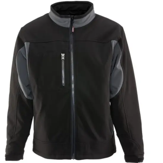 RefrigiWear Men's Windproof Water-Resistant Insulated Softshell Jacket image {7}