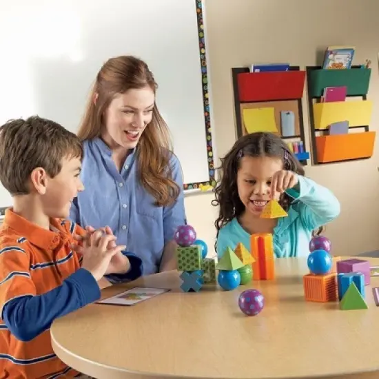 Learning Resources Mental Blox Critical Thinking Game, 20 Blocks, 20 Activity Cards, Ages 5+ image {5}