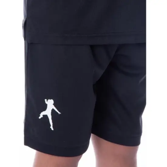 WWE Boys' Roman Reigns Icon Wreck Everyone And Leave Tank Short Pajama Set Black image {3}